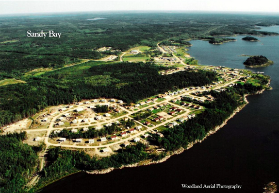 Sandy Bay Aerial View
